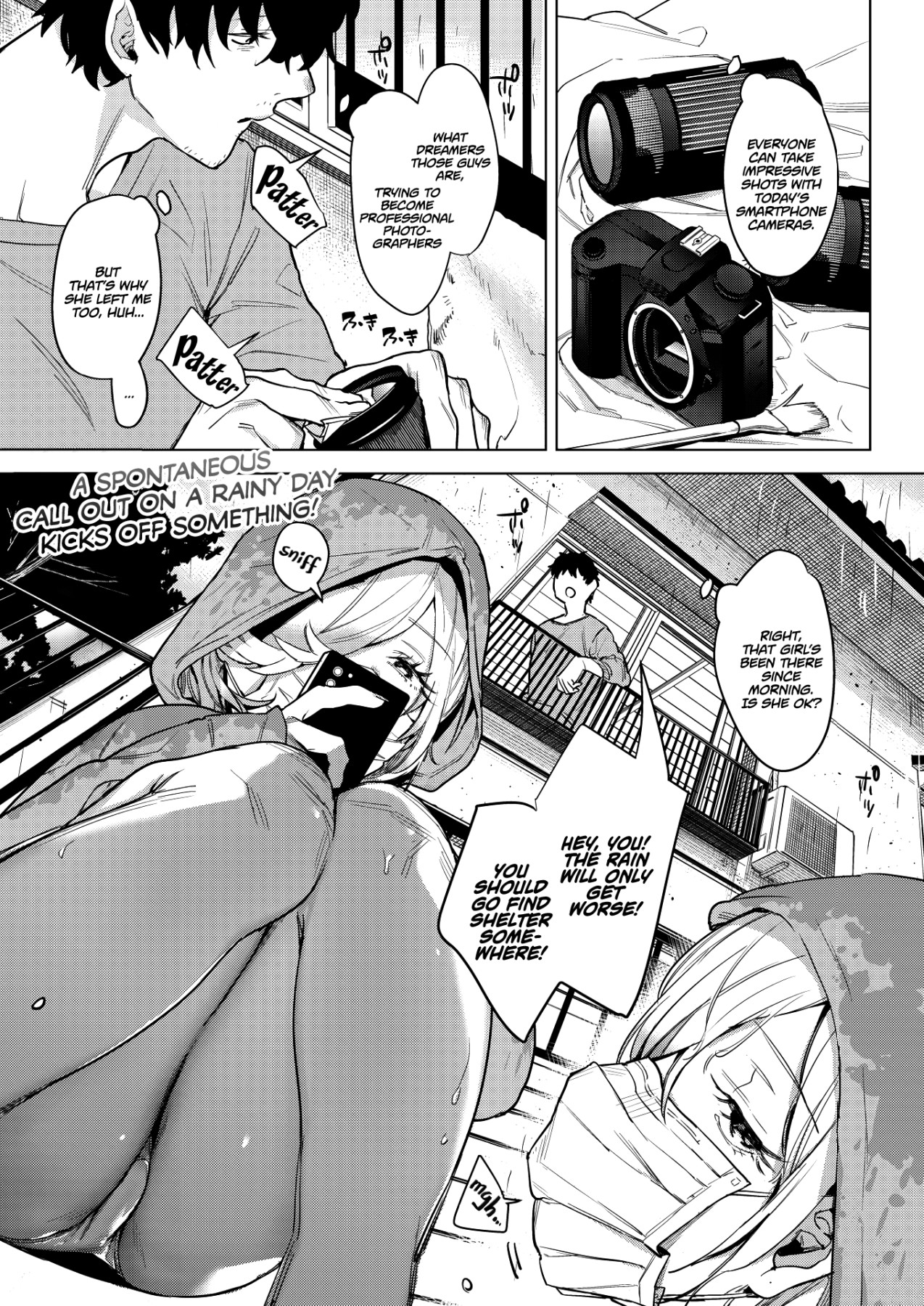 Hentai Manga Comic-Until the Nasty Rain Is Over-Read-1
